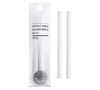 Effaceur rétractable pour crayons d'action de presse rechargeable