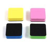 Effaceur Tableau Blanc,4 PCS Brosse Tableau Blanc Eponge Tableau Blanc Effacable Nettoyant Tableau Blanc pour Maison Bureau L'école