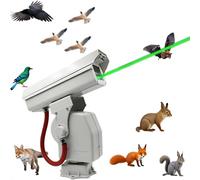 Effaroucheur D'oiseaux Automatique, Modèle Rotatif à 360°, Contrôle Par Application, Zone De Couverture De 300 à 500 M² Le Jour Et De 500 à 1 000 M² La Nuit, Pour Pigeons, étourneaux Et Moineaux A-2W