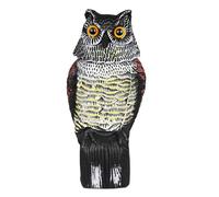 Effaroucheur Oiseaux Exterieur, Anti Pigeons pour Balcon, Hibou Dispositif répulsif ultrasons, Protection du Jardin, Capable de Vous protéger efficacement des Oiseaux