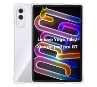 Effcotuo Coque Compatible avec Lenovo Yoga Tab 11.1 Pouces Etui Antichoc Cover Case Housse de Protection en Silicone Soft TPU Souple, Mince et Limpide, Transparent