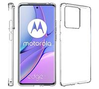 Effcotuo Coque Compatible avec Motorola Moto Edge 40 Etui Antichoc Cover Case Housse de Protection en Silicone Soft TPU Souple, Mince et Limpide, Transparent