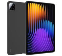 Effcotuo Coque Compatible avec Xiaomi Mi Pad 7/7 Pro Etui Antichoc Cover Case Housse de Protection en Matte Silicone Soft TPU Souple, Mince et Limpide, Noir