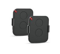 Effdrdfs Lot de 2 Telecommande Portail, 433,92 MHz Télécommande Porte de Garage, Compatible avec ON2E, ON4E, ON1E Rolling Code, 2 Canaux