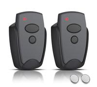 Effdrdfs Télécommande pour porte de garage 868,3 MHz - Compatible avec Marantec D302-868, D304-868, D382-868, D384-868, D384-868, D323-868, 2 canaux, 2 pièces