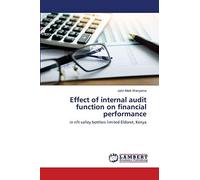 Effect Of Internal Audit Function On Financial Performance