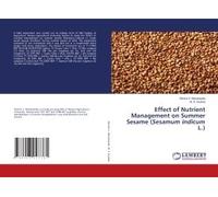 Effect Of Nutrient Management On Summer Sesame (Sesamum Indicum L.)