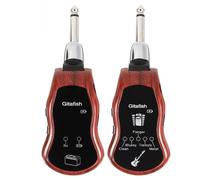 Effecteur de synthèse de guitare sans fil UHF portable 10 canaux variables amplificateur intégré récepteur émetteur pour guitare électrique basse