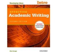 Effective Academic Writing (Intro) 2ªed. Unkown (Auteur)