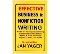 Effective Business & Nonfiction Writing