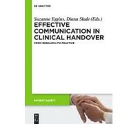 Effective Communication In Clinical Handover