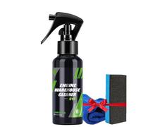 Effective Engine Warehouse Cleaner Spray, Car interior cleaner Spray, Car Coating Agent, for Automotive, Motorcycle, RV, Boat, Furniture Cleaner (100ml)