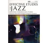 Effective Etudes For Jazz, Vol.1 - Alto Sax - Alto Saxophone - BOOK+CD