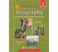 Effective Geography for ICSE Class 6 | As per CISCE Latest Syllabus with Competency Focused Questions