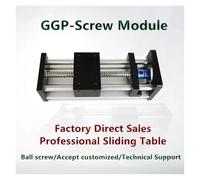 Effective Length 50mm-400mm Ball Screw Linear Rail Guide Slide Stage Actuator CNC Motion Table Motorized WITHOUT Stepper electronic starter IINKUEYK(1204 ballscrews,400mm)