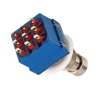 Effects de guitare pédale 3pdt 9 Pins Box stomp Foot Switch True Bypass Electric Guitar Accessoires, vraie boîte de contournement