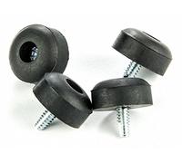 Effects Pedal Power Supplies Dunlop Cry Baby Lot de 4 patins pour pieds avec clous de remplacement