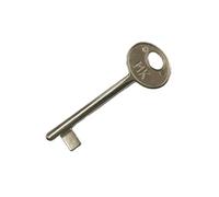 Effedielle Clé PASSPARTOUT pour serrures brevetées de marque AGB d'intérieur, finition nickelée, ouvre toutes les serrures série CENTRO et série brevet ancien type AGB