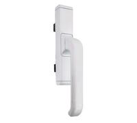 effedielle CREMONESE GIESSE 1004 POIGNÉE POUR INFIXES EN ALUMINIUM EXTÉRIEUR "PERSE" Couleur blanc RAL 9010-Ambidextre Bidirectionnel Ouverture extérieure