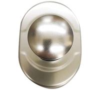 effedielle® Kit limiteur d'ouverture de rechange (NEW CRETA) pour porte blindée sécurité ATRA-DIERRE Affichage+bouton complet avec inserts de fixation pour 1 porte finition argent F1