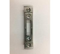 effedielle Rencontre contre-plaque enregistrable AGB pour serrure multipoint et quincaillerie pour balcon à encastrer, mesure encastrée 82 mm longueur totale 84 mm largeur 18 mm profondeur 8 mm