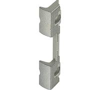 effeff 118.1300011 Série 118 FaFix Lot de 40 Étaux à visser en acier galvanisé Argenté 45 x 13,4 x 7,9 mm