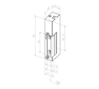effeff Assa Abloy effeff gâche électrique sans gâche de fermeture 19----------D11 Quantité:1