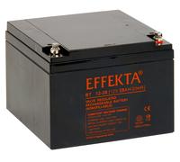Effekta BT 12-28 Batterie Plomb-Absorbant AGM VRLA 12V 28Ah