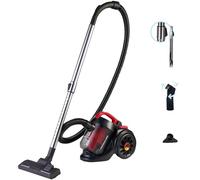 EFFEKTIV Aspirateur sans Sac GranTornado 1000X, MultiCyclonic 1200W Puissant Compact Aspirateur Traineau, Puissance 85000Pa, Capacité 2.5L, Silencieux 76dB, Filtre HEPA, Càble de 3m, Special Animaux