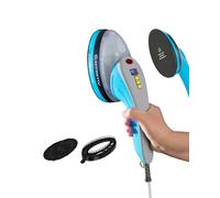 EFFEKTIV Défroisseur Vapeur Vertical, 1800W, 3 en 1 Vapeur Vertical Premium, Semelle Céramique, Brosse Vapeur, Réservoir 250 ml, Vapeur Continue 750 mg/s, Écran LED, Arrêt Automatique, Câble 3 m
