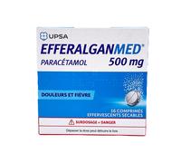 Efferalganmed 500mg boite de 16 comprimés effervescents sécables