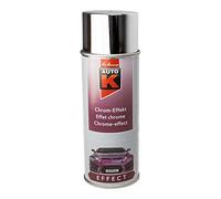 Effet Chrome Auto-K - Bombe Aérosol Spray de Peinture Acrylique Auto Moto - Chrome - 400 ml - Ref. 233031