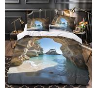 effet de feu du basket-ball Housse de Couette 3D Effet Microfibre résistante Douce style d'action dynamique Parure de Lit Fermeture Éclair Confortable Hypoallergique for Hommes Double（200x200cm）