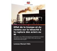 Effet de la trempe et du revenu sur la ténacité à la rupture des aciers au Ni: Évaluation du CTOD à température ambiante et à basse température des ... et 9Ni, avec et sans traitements thermiques