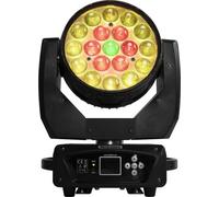 Effet de lumière, contrôle DMX, plusieurs modes, 2pcs faisceau 19x15W, prise EU