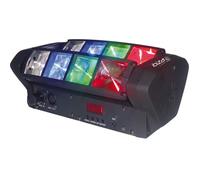 Ibiza Light Effet de lumière LED8-MINI 8 LED CREE RGBW 3W DMX 10/14 canaux Autonome Strobo
