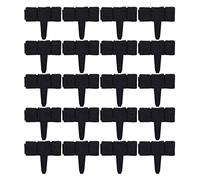 Effet de Pierre pelouse Bordure du Jardin en Plastique Palissade Bordeuse de lit Fleurs pour Le Parc 20pcs
