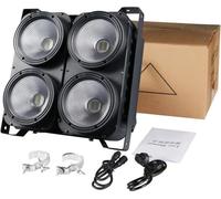 Effet de projecteur de scène, 4x100W LEDs, contrôle DMX, 1PCS de lumières, prise EU