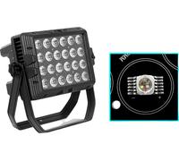 Effet de projecteur de scène, IP65 étanche, mélange de couleurs RGBW, RGBWA UV 6in1, prise Eu