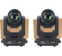 Effet de projecteur de scène, puissance 200W, 2 pièces boîte en carton, prise EU
