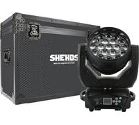 Effet de projecteur de scène, puissance 228W, contrôle DMX, chute de vol 19x15W