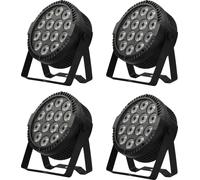 Effet de projecteur de scène, RGBW LED,DMX512, 4STK, EU-Stecker