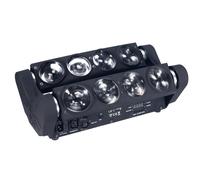 Effet de projecteur de scène, source LED 8x15W RGBW, fonctions de contrôle DMX , 8x15w 1pc, prise EU
