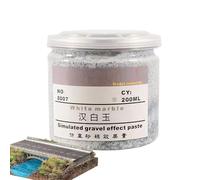 Effet de sable basant miniature, boue de sable à base miniature, 200 ml de simulation de terrain Basing miniature, Femmes hommes simples paysages du désert dans la nature