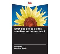 Effet des pluies acides simulées sur le tournesol