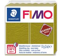 EFFET FIMO CUIR Modelliermasse olive 57 g