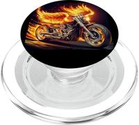 Effet Moto brûlant et basculant PopSockets PopGrip pour MagSafe