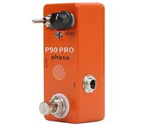 Effet Phasing Pédale pour Guitare Électrique, Bouton de Réglage de Vitesse Métal Orange - True Bypass, Sélecteur de Mode Ancien/Moderne, Pour Musiciens et Studios