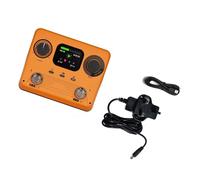 Effets De Guitare Acoustique Pédale D'effets Pour Guitare Avec Looper Et Boîte À Rythmes Double Enregistrement Stéréo De 5 Heures(Orange UK)