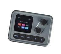 Effets De Guitare Acoustique Pédale Multi Effets De Poche Pour Guitare Électrique Ampli Portable Carte Son Analogique Enregistrement Interne(Gray)